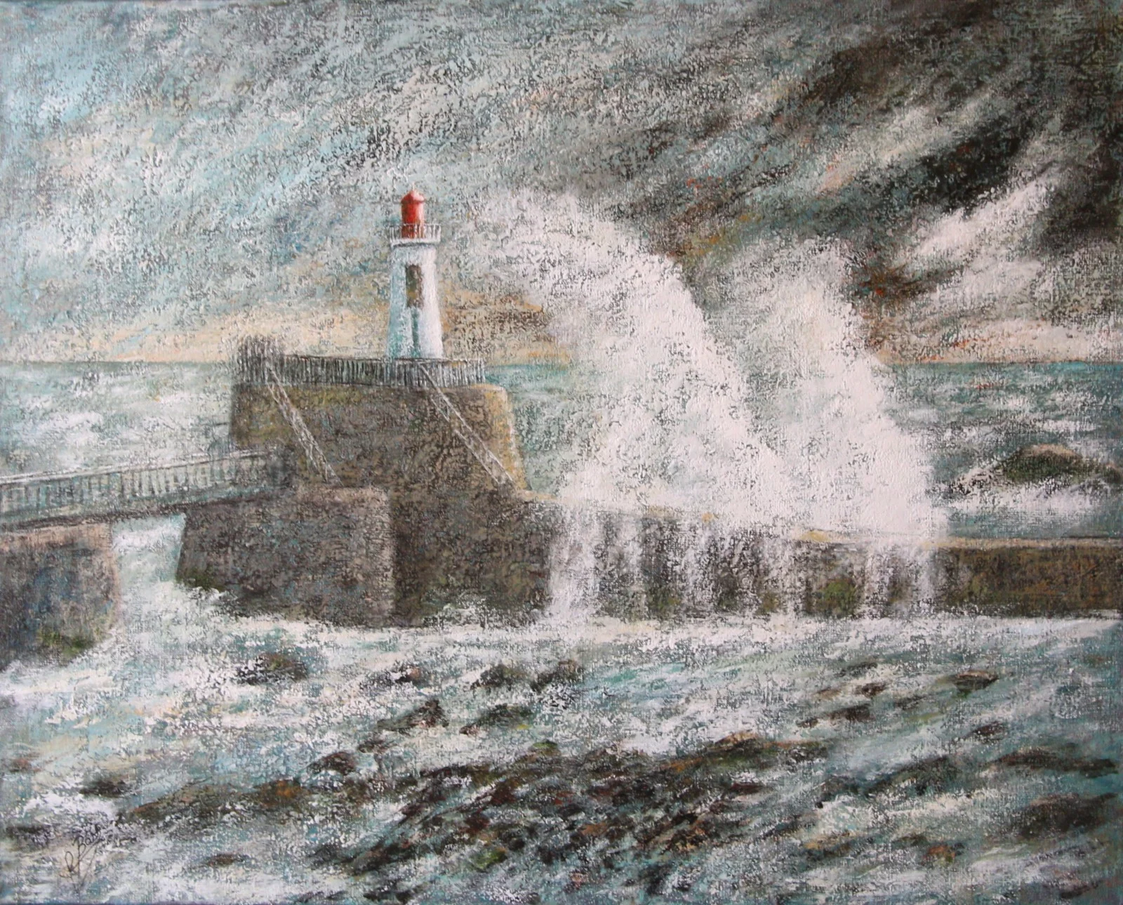 Bass-Le phare des Sables d'Olonne-81x65